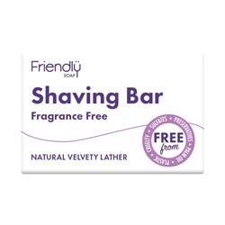 Friendly Soap Shaving Bar - Fragrance Free