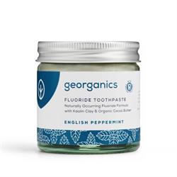 Georganics Natural Mineral Fluroide Toothpaste - Peppermint