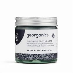 Georganics Fluoride Toothpaste - Charcoal