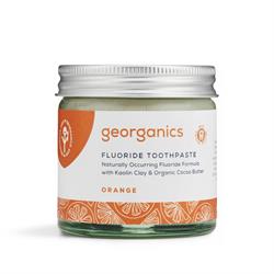 Georganics Fluoride Toothpaste - Orange