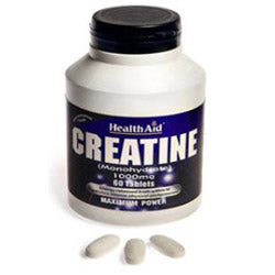 HealthAid Creatine Monohydrate 1000mg - 60 Tablets