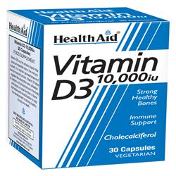 HealthAid Vitamin D3 10,000iu - 30 Vegicaps