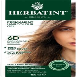 Herbatint Dark Golden Blonde Ammonia Free hair Colour 6D