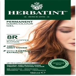 Herbatint Light Copper Blonde Ammonia Free hair Colour 8R