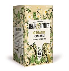 Heath & Heather Organic Camomile Tea (20 bags)