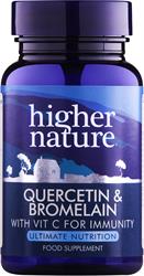 Higher Nature Quercetin & Bromelain 60's