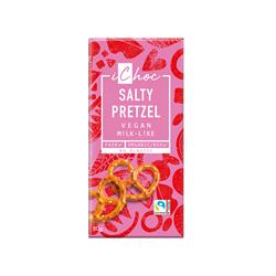 iChoc Salty Pretzel Chocolate Organic Vegan