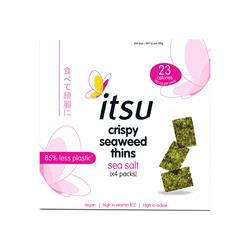 itsu Crispy Sea Salt Seaweed Thins Multipack 3x5g NEW TRAYLESS