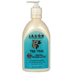 Jason Tea Tree Liquid Satin Soap W/Pump 47