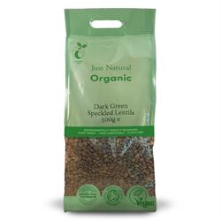 Just Natural Organic Organic Dark Green Speckled Lentils