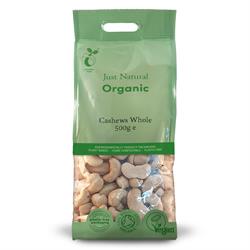 Just Natural Organic Cashews Whole