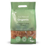 Just Natural Organic Ginger Candied Cubes