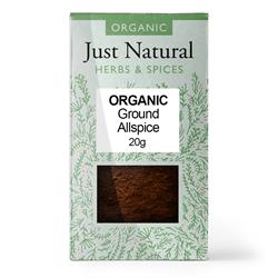 Just Natural Organic Ground Allspice (Box) 20g