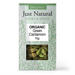 Just Natural Organic Cardamom Pods (Box)