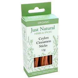 Just Natural Organic Cinnamon Bark (Box)