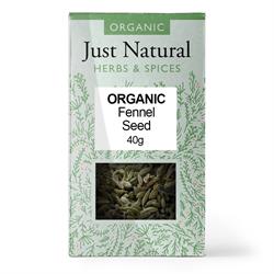 Just Natural Herbs Organic Fennel Seed (Box)