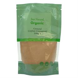 Just Natural Herbs Organic Ground Ceylon Cinnamon