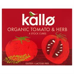 Kallo Organic Tomato & Herb Stock Cubes