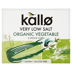 Kallo Organic Low Salt Vegetable Stock Cubes