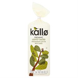 Kallo Organic Thick Slice Lightly Salted Rice Cakes