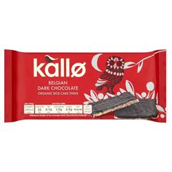 Kallo Organic Thin Slice Dark Chocolate Rice Cakes