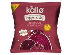 Kallo Beetroot & Balsamic Veggie Cakes Snack Packs 22g