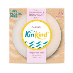 KinKind Be KIND Fragrance Free Shampoo Bar for Sensitive skin