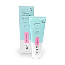 Kurin Fluoride Free Natural Kids Toothpaste  - Strawberry