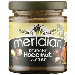 Meridian Crunchy Hazelnut Butter 100%