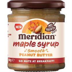 Meridian Smooth Peanut Butter with Maple Syrup