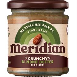 Meridian Crunchy Almond Butter 100%