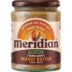 Meridian Organic Smooth Peanut Butter 100% (4)