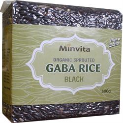 Minvita Organic Sprouted Black GABA Rice