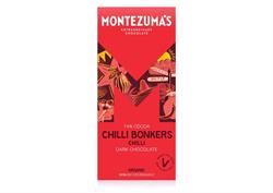 Montezumas Chocolate Chilli Bonkers Organic Dark Chilli Bar