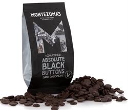 Montezuma's Absolute Black 100% Cocoa Buttons