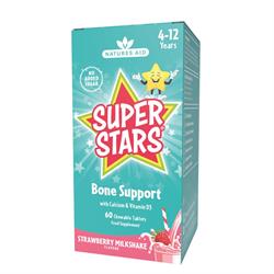 Natures Aid Super Stars Bone Support Chewable Tablets