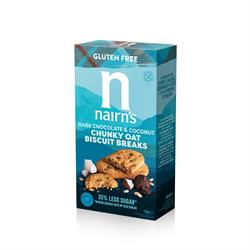 Nairns Gluten Free Dark Choc & Coconut Biscuit Break Chunky