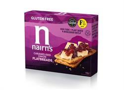 Nairns Gluten Free Caramelised Onion Flatbreads