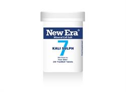 New Era No.7 Kali. Sulph. for skin. 240 tabs