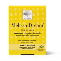 New Nordic Melissa Dream 20 tablets