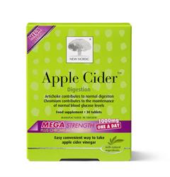 New Nordic Apple Cider Mega Strength 30 Tablets