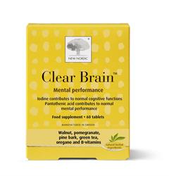 New Nordic Clear Brain 60 Tablets