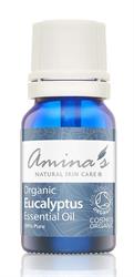 Amina's Natural Skincare Pure Organic Eucalyptus Essential Oil