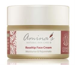 Amina's Natural Skincare Rejuvenating Daily Face & Neck Cream