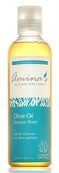 Amina's Natural Skincare Organic Olive Oil Shower Wash for Everyday Use For All The Family ml