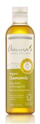 Amina's Natural Skincare Organic Baby Bath & Massage Oil With Chamomile ml