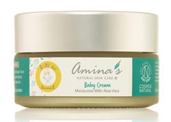 Amina's Natural Skincare Natural Aloe Vera Baby Cream for Face & Body