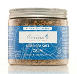 Amina's Natural Skincare Calm Chamomile & Coconut Oil Dead Sea Salts g