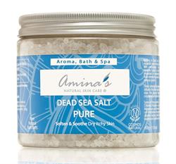 Amina's Natural Skincare Pure Natural Bath Dead Sea Salts