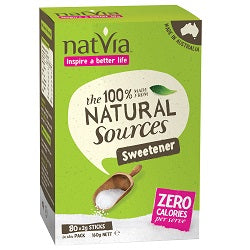 Natvia Sweetener 40 Sticks Box